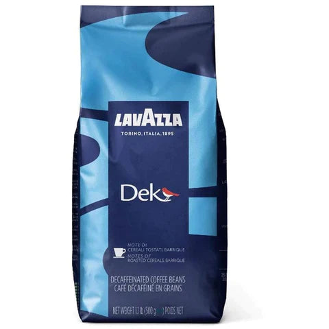 LAVAZZA DECAFFEINATED Coffee Beans 500 gr x 10 FREE DELIVERY IN THE UK