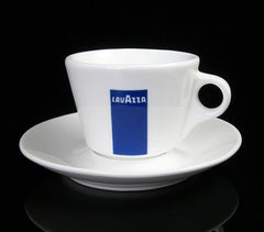 Lavazza Ancap China cups + Saucers ( Cappuccino Size ) FREE DELIVERY WLavazza Ancap China cups + Saucers ( Cappuccino Size ) FREE DELIVERY WITHIN THE UK ONLY
Box of 6 high quality porcelain cups and saucers. Capacity: 5 oz
 
 amrlavazzaAMR Coffee Pods - Distributors of Lavazza and CaffItaly in the United Kingdom