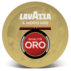 Lavazza A Modo Mio Oro coffee (256 capsules) FREE UK DELIVERYLavazza A Modo Mio Oro coffee (256 capsules) FREE UK DELIVERY
 A Modo Mio Oro coffee capsules
Oro gold coffee capsules are made of central and South American 100% CoffeeamrlavazzaAMR Coffee Pods - Distributors of Lavazza and CaffItaly in the United Kingdom