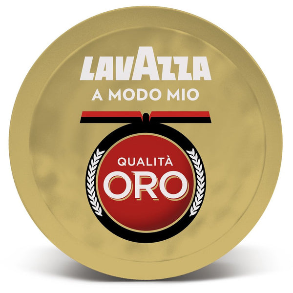 Lavazza A Modo Mio Oro coffee (160 capsules) FREE UK DELIVERYLavazza A Modo Mio Oro coffee (160 capsules) FREE UK DELIVERY
 A Modo Mio Oro coffee capsules
Oro gold coffee capsules are made of central and South American 100% CoffeeamrlavazzaAMR Coffee Pods - Distributors of Lavazza and CaffItaly in the United Kingdom