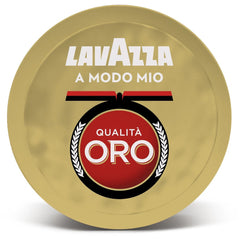 Lavazza A Modo Mio Oro coffee (160 capsules) FREE UK DELIVERYLavazza A Modo Mio Oro coffee (160 capsules) FREE UK DELIVERY
 A Modo Mio Oro coffee capsules
Oro gold coffee capsules are made of central and South American 100% CoffeeamrlavazzaAMR Coffee Pods - Distributors of Lavazza and CaffItaly in the United Kingdom