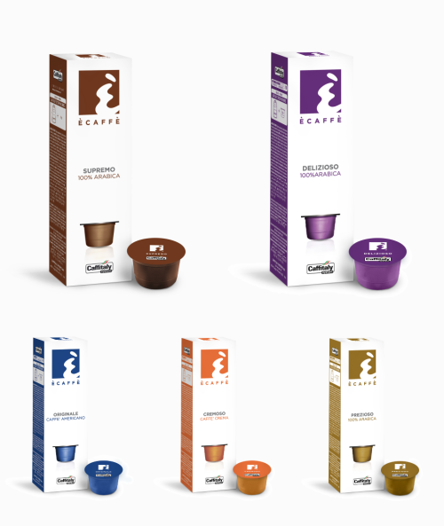 Caffitaly Coffee Capsules free UK delivery on all orders over £29.99