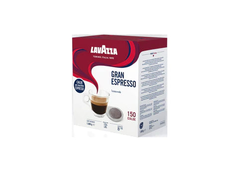Lavazza Gran espresso ESE Pods (150 pods) free delivery in the UK for orders over £39.99