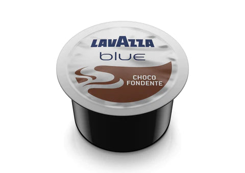 LAVAZZA BLUE CHOCO FONDENTE DARK CHOCOLATE CAPSULES. FREE UK DELIVERY