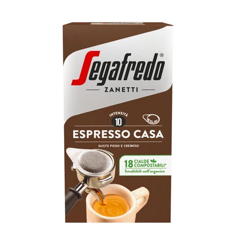 Segafredo Espresso Casa ESE Coffee Pods – 108 Pods