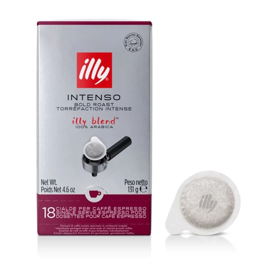 Illy ESE Intenso (108 pods) Free Delivery in the UK for orders over £39.99