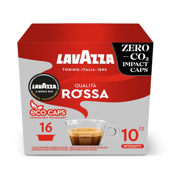 Lavazza A Modo Mio Qualità Rossa 256 COMPOSTABLE capsules FREE UK DELIVERY for orders over £39.99 (Copy) (Copy)