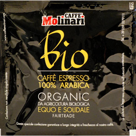 Molinari ESE Bio (108 pods) Free Delivery in the UK for orders over £29.99