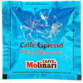 Molinari Decaffeinated Coffee ESE Paper Pods (108 pods) Free Delivery in the UK for orders over £39.99