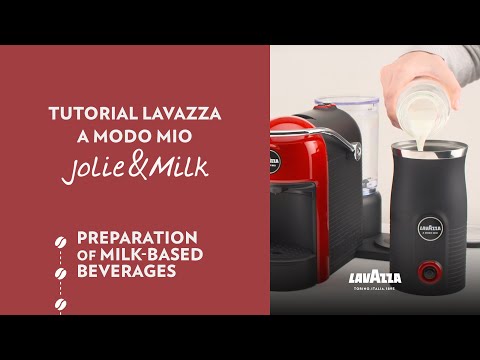 Lavazza, A Modo Mio Jolie & Milk Coffee Machine Black