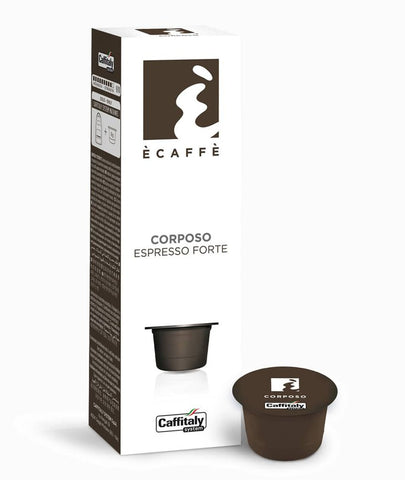 CAFFITALY ECAFFE CORPOSO COFFEE CAPSULES (100 CAPSULES) FREE UK DELIVE
CAFFITALY ECAFFE CORPOSO COFFEE CAPSULES (100 CAPSULES) FREE UK DELIVERY

The Caffitaly system is an espresso pod machine system, similar to those from larger brandamrlavazzaAMR Coffee Pods - Distributors of Lavazza and CaffItaly in the United Kingdom