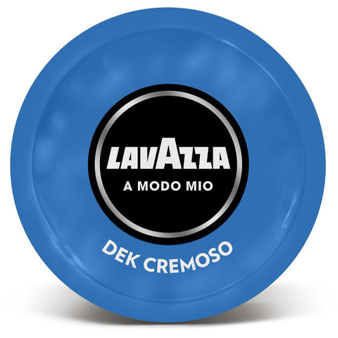 Lavazza A Modo Mio Dek Cremoso (160 capsules) FREE UK DELIVERYLavazza A Modo Mio Dek Cremoso (160 capsules) FREE UK DELIVERY
A Modo Mio Dek Cremoso capsules

Dek Cremoso decaffeinated capsules make a full-bodied, medium roast scoffee capsulesamrlavazzaAMR Coffee Pods - Distributors of Lavazza and CaffItaly in the United Kingdom