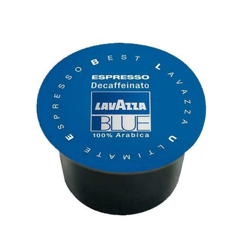 TRADE EXPERT Blue Line Espresso Decaffeinated (100 capsules) FREE UK DEXPERT Blue line Espresso decaffeinated 
100 Capsules - Blue line espresso decaffeinated is a blend of decaffeinated coffee that is round and sweet, with a velvety camrlavazzaAMR Coffee Pods - Distributors of Lavazza and CaffItaly in the United Kingdom